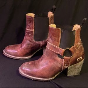 Bed Stu Liberate Dark Scarlet Boots